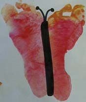 Feet Butterflies